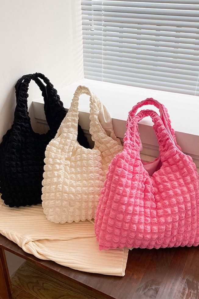 Shoulder Puff Tote