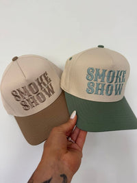 Smoke Show Embroidered Hat
