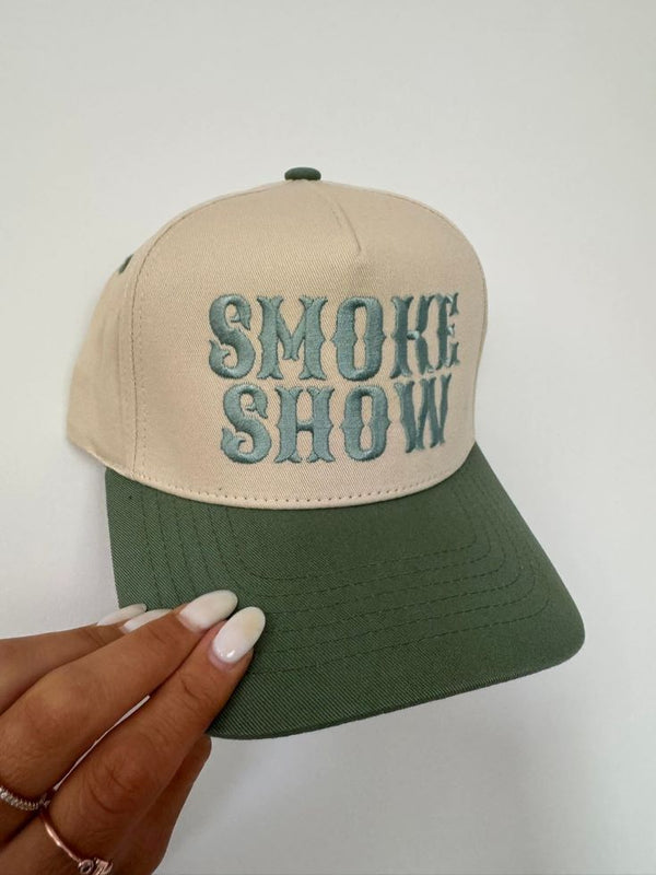 Smoke Show Embroidered Hat