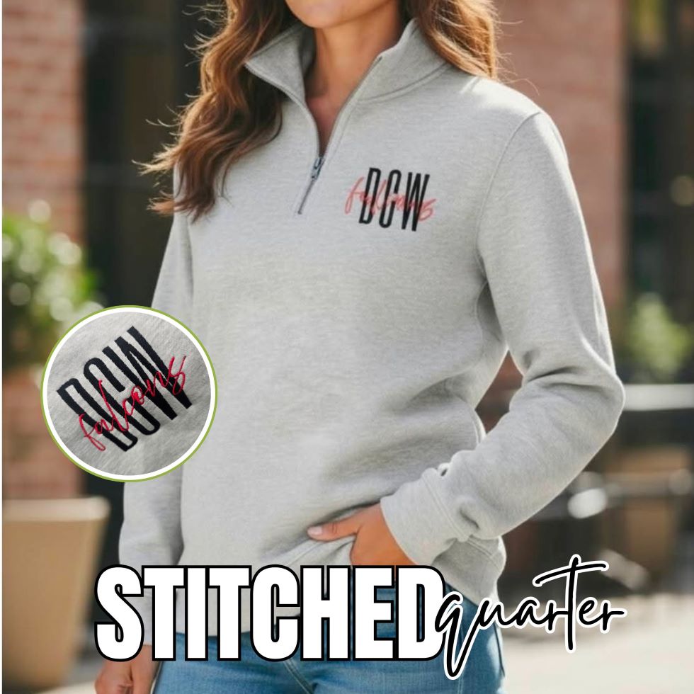 Stitched Quarter Zip