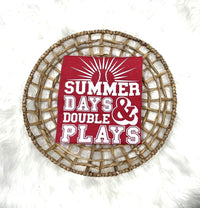 Summer Days & Double Plays, Red