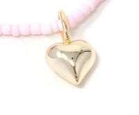 TSK-Mini Puffy Heart Charm