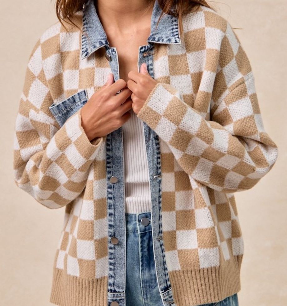 The Checkline Cardigan