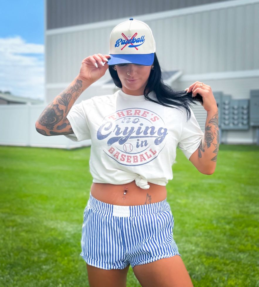 There's no Crying in Baseball Tee