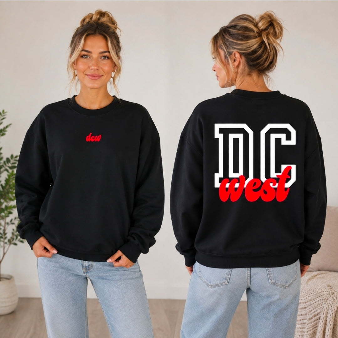 Falcons Black DC West puff