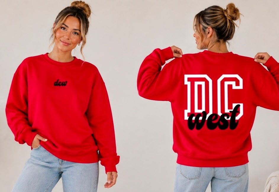 Falcons Red DC West puff