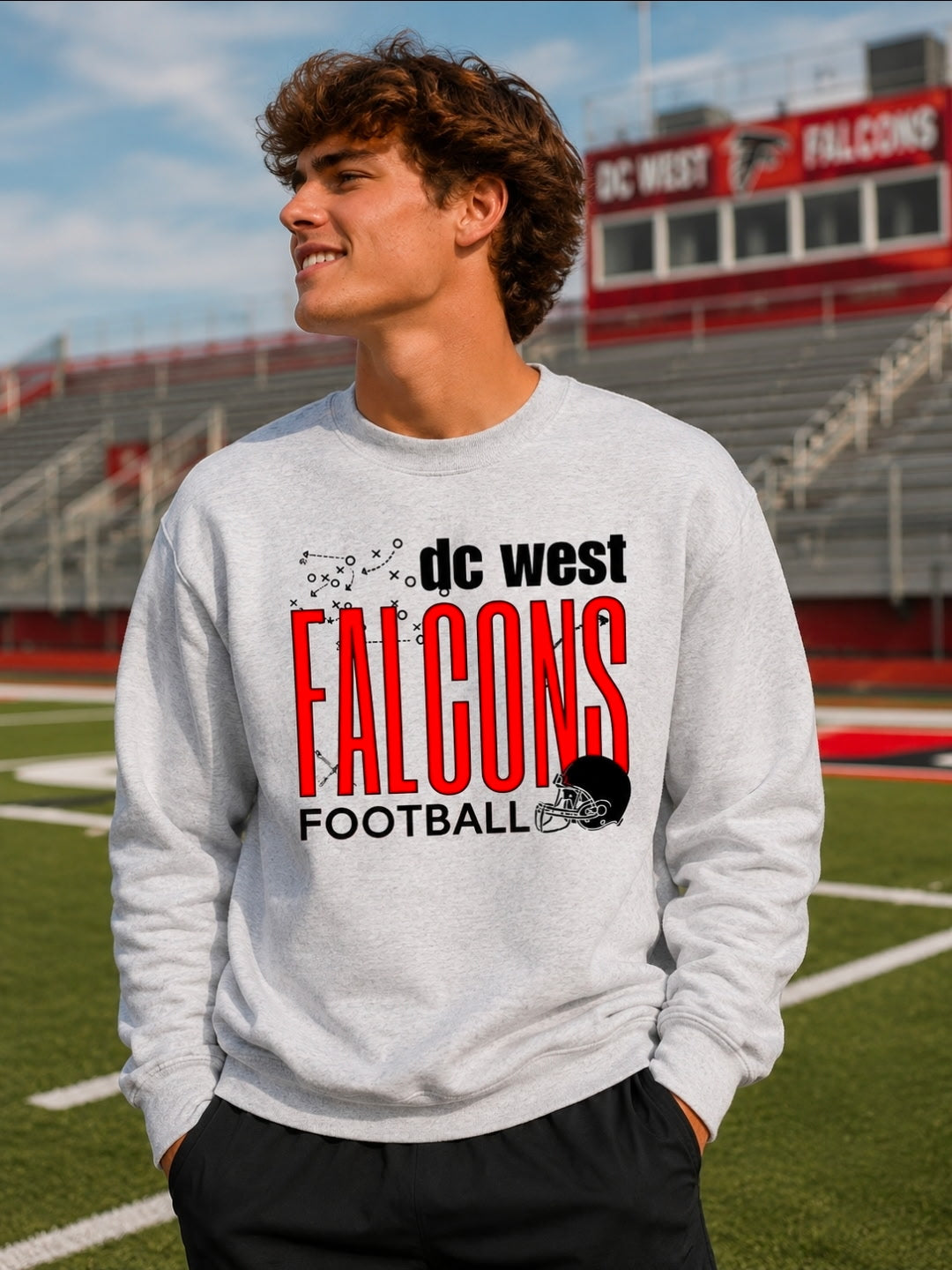 Falcons Football Sweatshirt