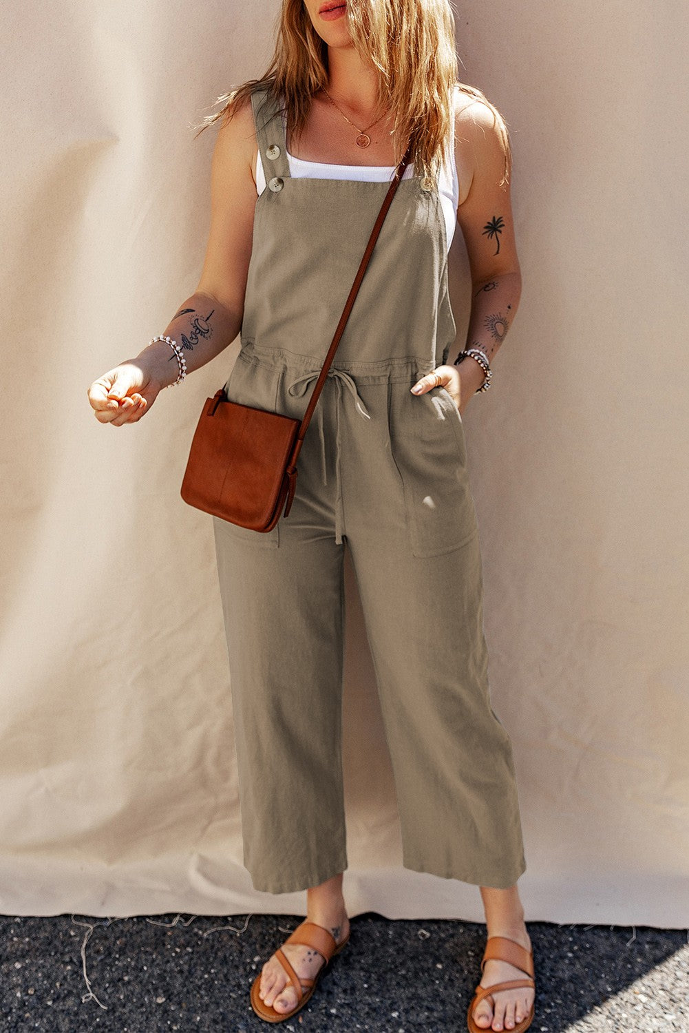 Cami's Cropped Overalls