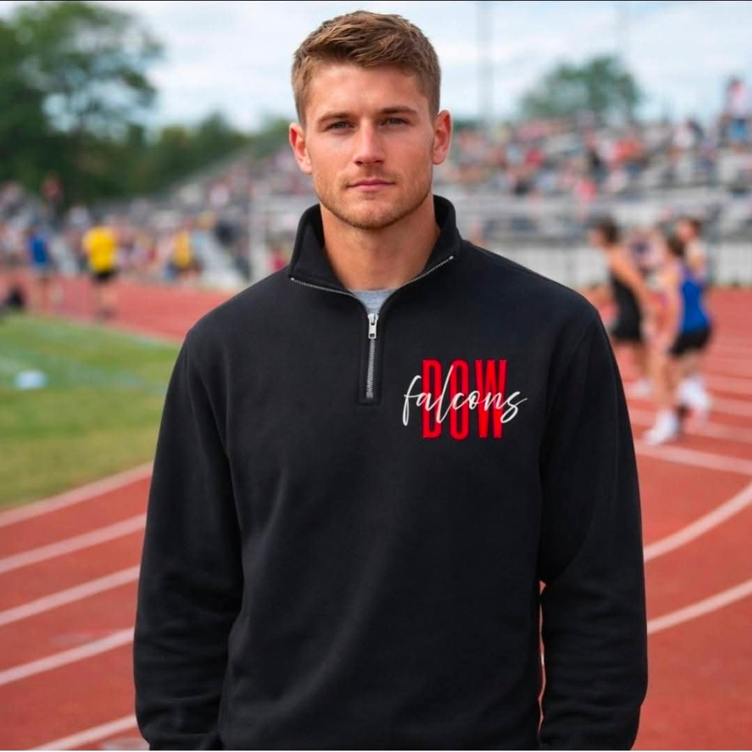 Stitched Quarter Zip