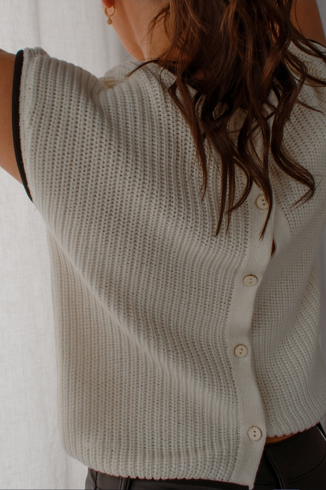 The Edge Knit Sweater Top