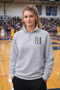 Stitched Quarter Zip