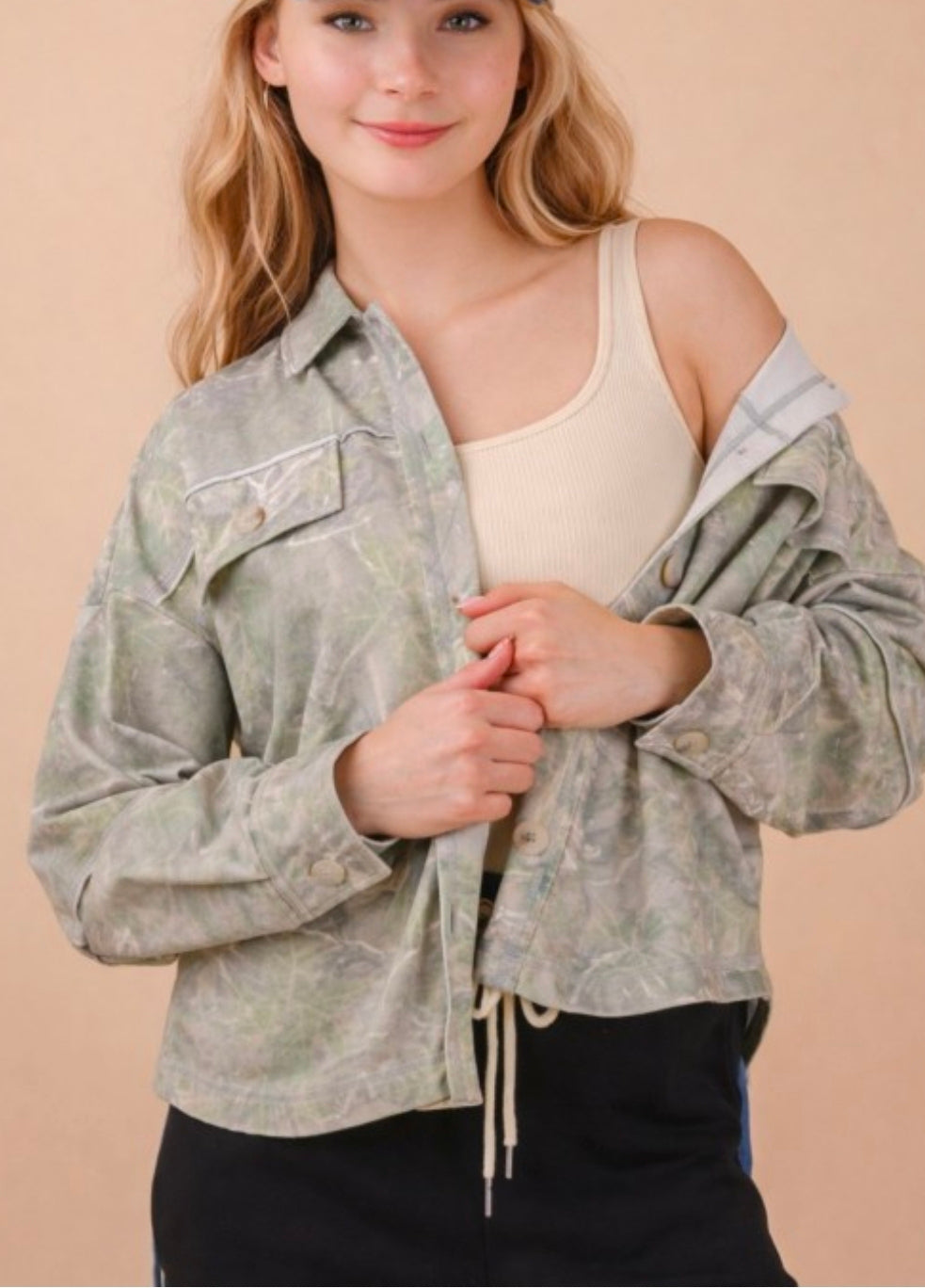 Camo Shacket