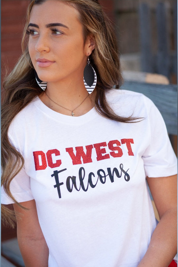 DC West White Falcons Tee