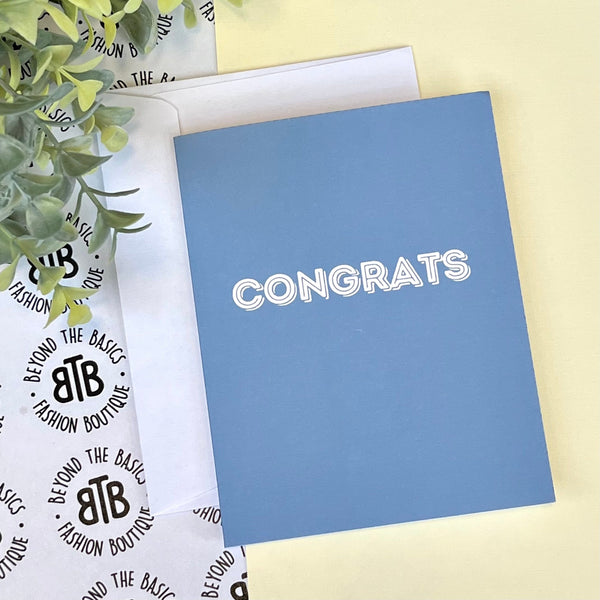Occasion Card - Congrats